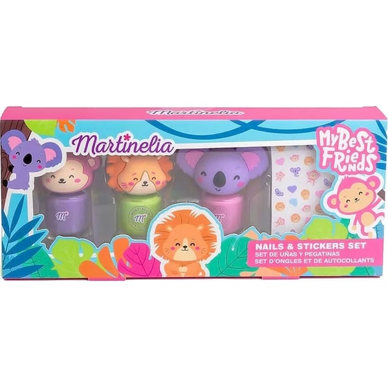 Martinelia My Best Friends Set με Βερνίκια & Αυτοκόλλητα Νυχιών image 0