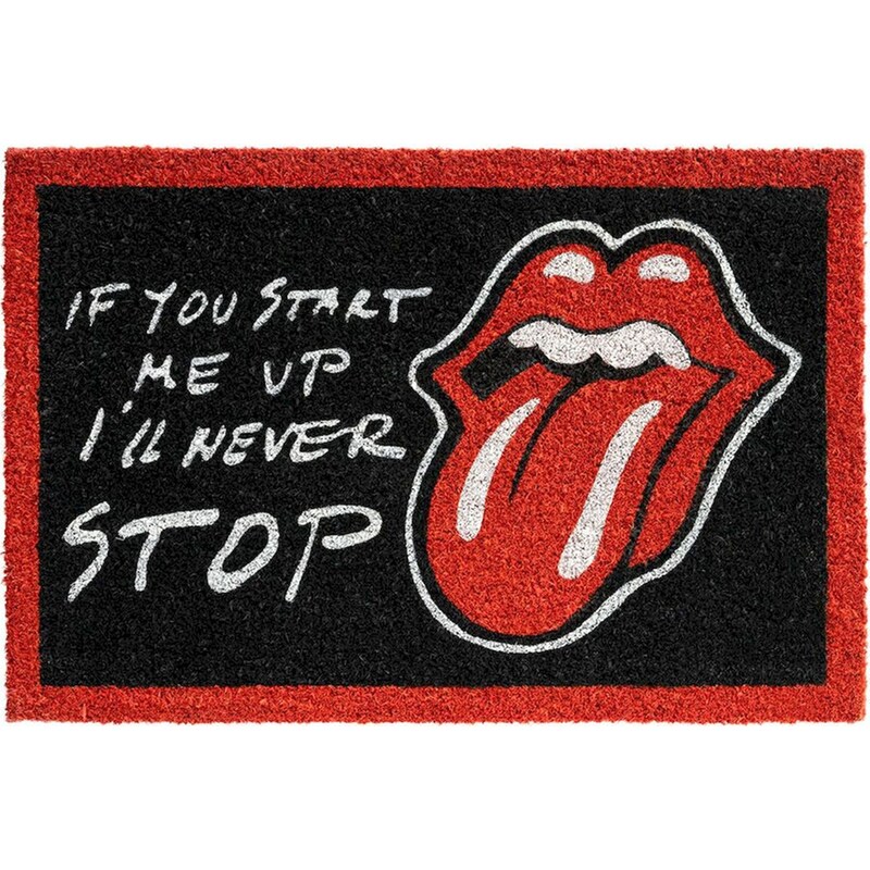 ERIK Πατάκι Εισόδου Grupo Erik The Rolling Stones 60x40 cm - Πολύχρωμο