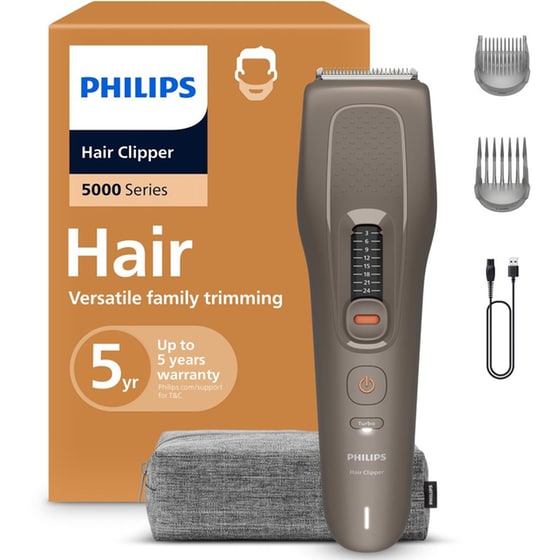 PHILIPS HC5722/15 Κουρευτική Μηχανή Καφέ image 9