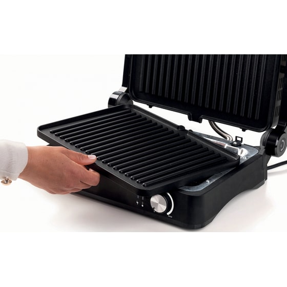Τοστιέρα Γκριλιέρα ARIETE MetalGrill 3in1 1934 2000 W Ασημί image 2