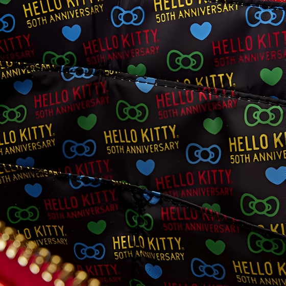 Τσάντα Ώμου Loungefly Hello Kitty: 50th Anniversary - Πολύχρωμη image 2