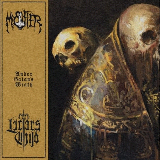 Under Satans Wrath (Split) (LP) image 0