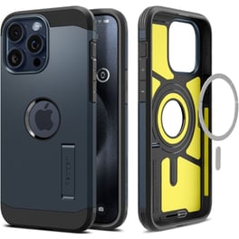 Θήκη Apple iPhone 15 Pro - Spigen Tough Armor Magfit - Metal Slate