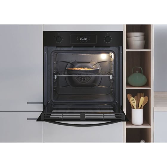CANDY FIDCP N625 L 70 Lt Μαύρο Εντοιχιζόμενος Φούρνος Άνω Πάγκου image 3