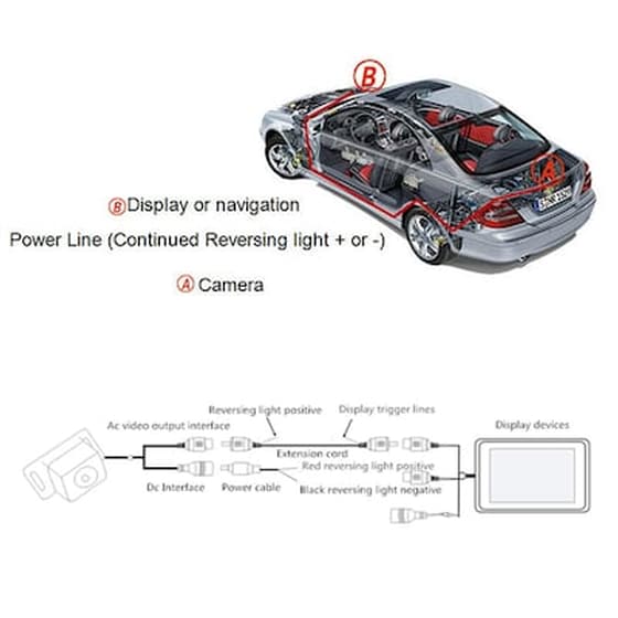 Car Rear View 4.3" Tft Lcd Monitor image 5