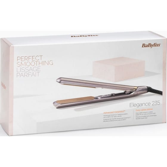 Ισιωτικό Μαλλιών Babyliss Elegance 235 Warm Grey Γκρι image 6