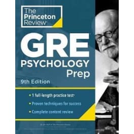 Princeton Review Gre Psychology Prep, 9T
