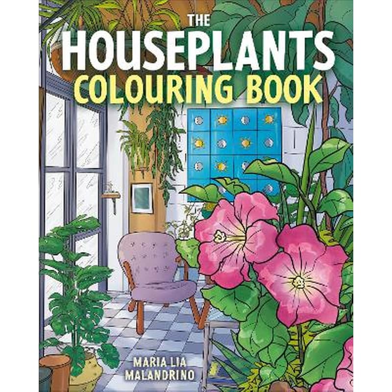 The Houseplants Colouring Book