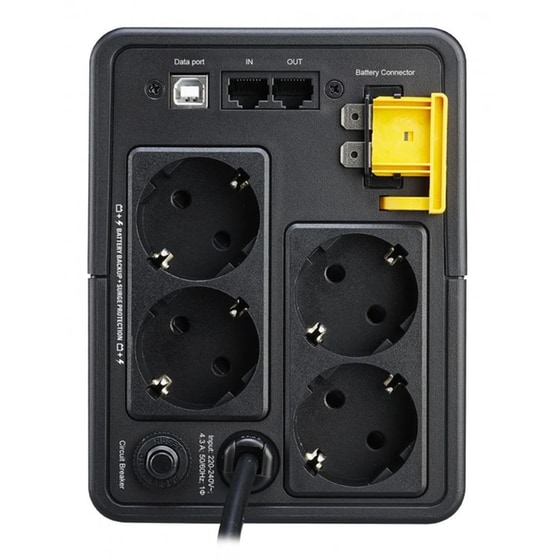 UPS APC Back-UPS Line-Interactive 950VA 230V Μαύρο image 3