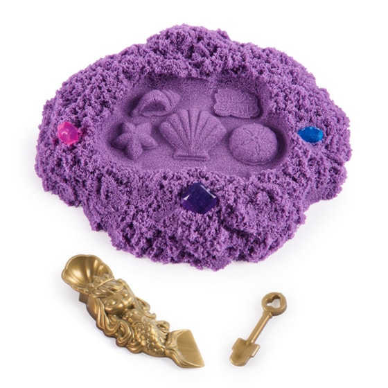 Spin Master Kinetic Sand Mermaid Treasure Παιχνίδι Κατασκευών με Άμμο image 3