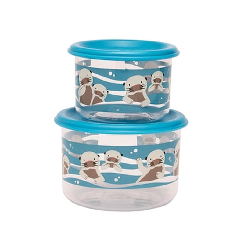 SUGARBOOGER Baby Otter Snack Container (2pcs)