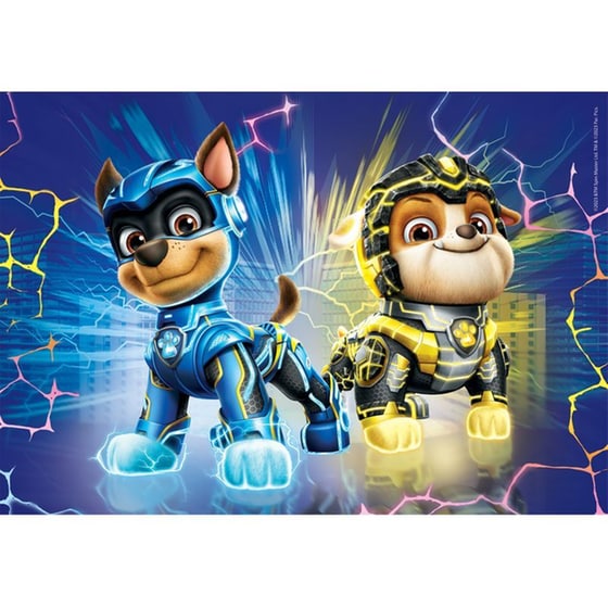 Παιδικό Παζλ Clementoni Super Color Nickelodeon Paw Patrol The Mighty Movie (2x20 Κομμάτια) image 2