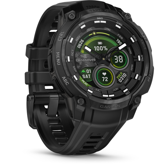 Smartwatch Garmin Instinct Crossover AMOLED 47mm - Tactical Edition Black image 2