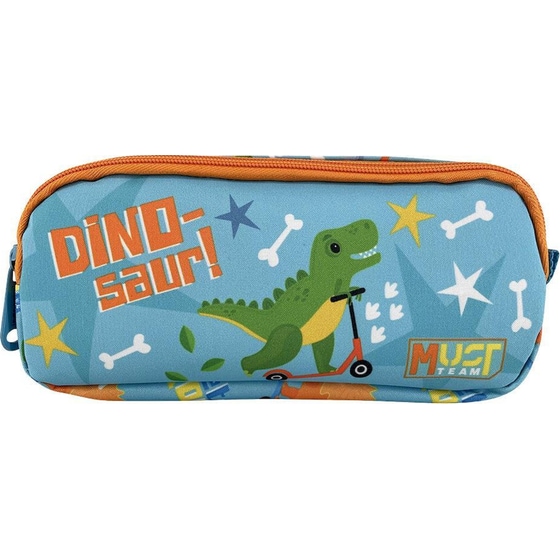 Κασετίνα Βαρελάκι Must Team Dinosaur In Scooter image 0