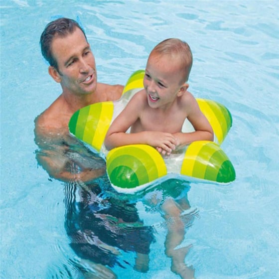 Παιδικό Σωσίβιο Intex Αστέρι 74 cm - Πορτοκαλί/Πράσινο/Ροζ image 4