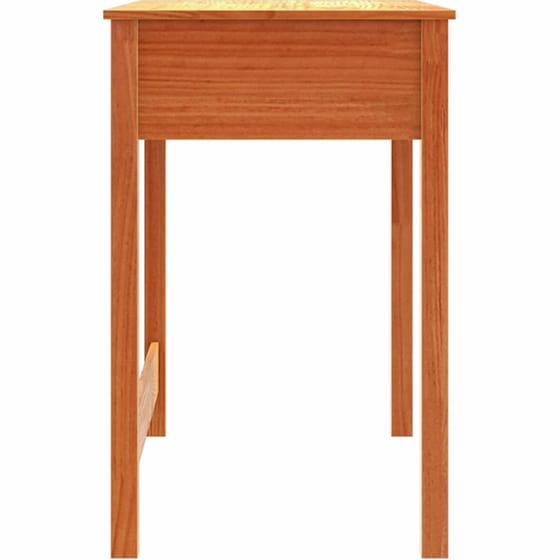 Γραφείο VidaXL από Μασίφ Ξύλο Πεύκου 100x50x78 cm - Καφέ image 6