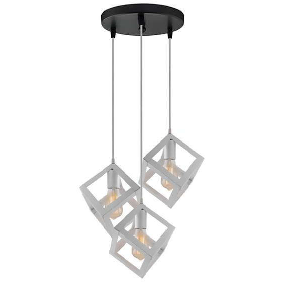 Κρεμαστό Φωτιστικό Οροφής Σε Λευκό Χρώμα C30 image 0