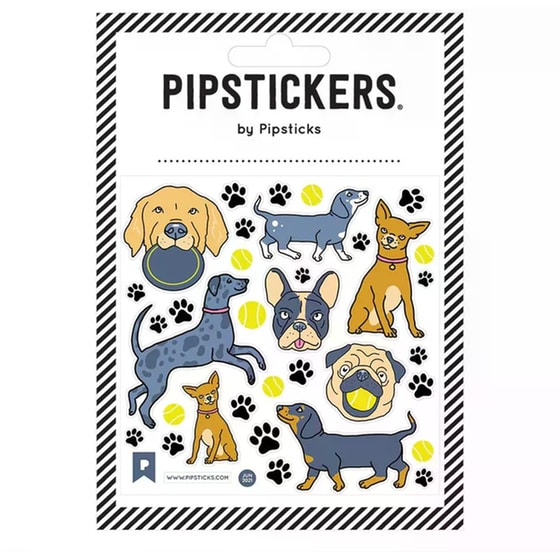 Αυτοκόλλητα Pipsticks Fuzzy Doggies image 0
