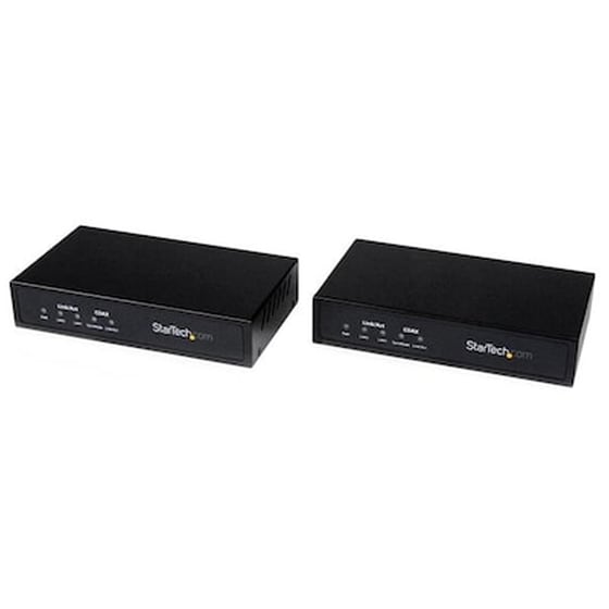 Startech.com Gigabit Ethernet Over Coaxial Unmanaged Network Extender Kit - 2.4km image 0
