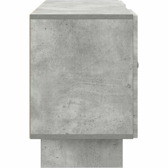 Έπιπλο Τηλεόρασης VidaXL 102x34.5x50 cm - Γκρι Σκυροδέματος image 5