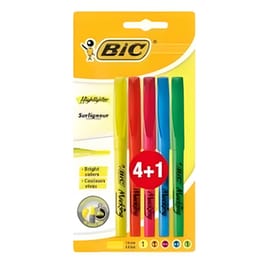 Μαρκαδόροι Υπογράμμισης Bic Brite Liner 1.6 mm (5 Τεμάχια)