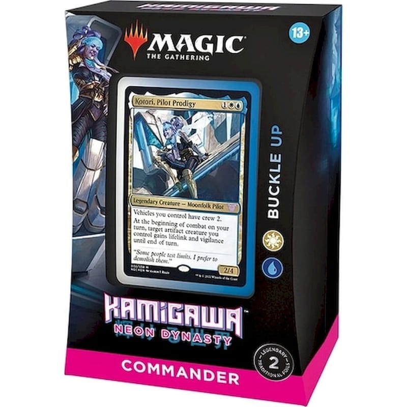 Magic: The Gathering - Kamigawa Neon Dynasty Buckle Up Commander Deck (Wizards of the Coast)