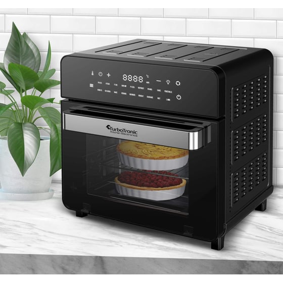 TURBOTRONIC TT-AF5 AIR FRYER OVEN με Πόρτα 1600 W 15 L Μαύρο Φριτέζα -Φουρνάκι Αέρος image 10