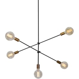 Φωτιστικό Οροφής Homelighting Cody E27 Μεταλλικό 85x120cm - Χρυσό