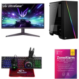 Bundle Desktop Vengeance (Ryzen 7-5700G/16GB/512GB SSD/Radeon Graphics/FreeDOS) + LG Gaming Monitor 24'' 24GS50F FHD VA 180Hz 1ms  + Σετ Gaming 4 in 1 CM416 + Antivirus Checkpoint