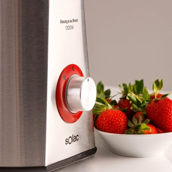 Μπλέντερ SOLAC BV5726 1.5 L 1300 W Inox image 4
