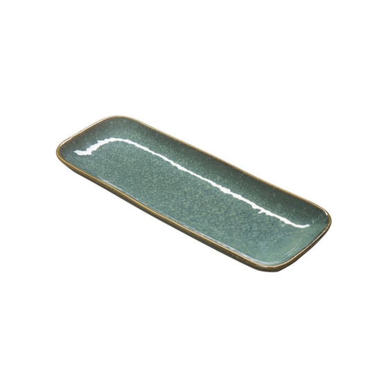 Πιατέλα Σερβιρίσματος Tranquillo Industrial 25.5 cm - Emerald image 1