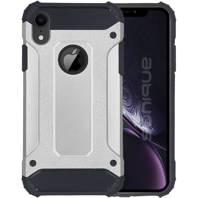 Θήκη Apple iPhone XR - Sonique Heavy Armor - Ασημί