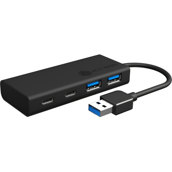 Icy Box IB-HUB1426-U3 USB Hub 4-Port USB 3.0 συμβατό με USB-A image 0