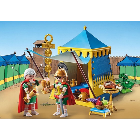 PLAYMOBIL® Asterix : Σκηνή του Ρωμαίου Εκατόνταρχου (71015) image 1