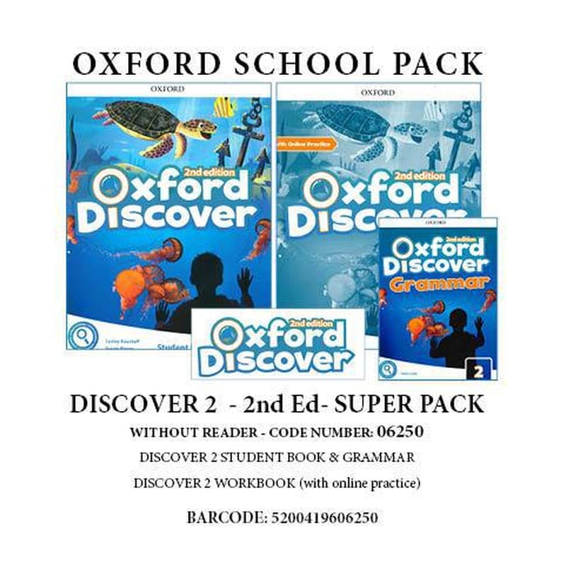 Discover 2 (II ed) SUPER PACK (w/o READER) - 06250