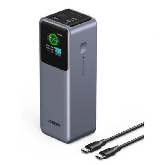 Powerbank Ugreen PB722 35525B 25.000mAh 200W - Grey image 2