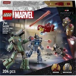 LEGO® Marvel Iron Man & War Machine vs. Hammer Drones (76320)