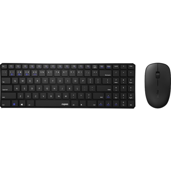 RAPOO 9300M Multi-mode Wireless Ultra-slim Desktop Set σετ πληκτρολόγιο και ποντίκι image 1