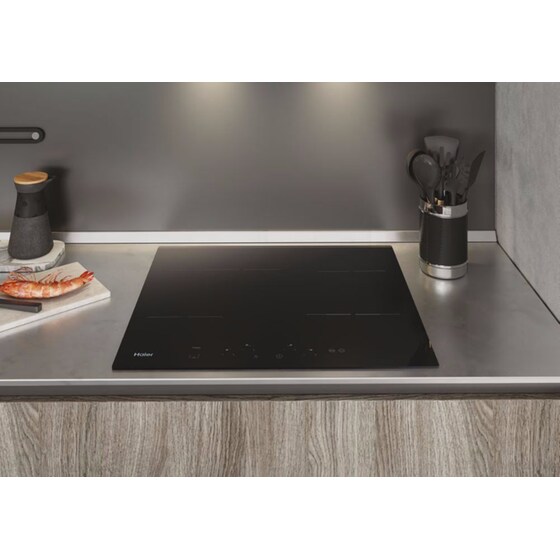 HAIER HAH64EXCP 60 cm Μαύρο Εστία Κεραμική Αυτόνομη image 4