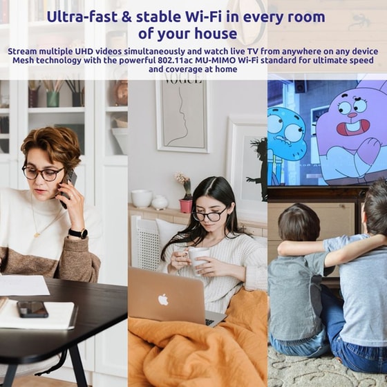 Strong Wi‑Fi Mesh Home Kit Atria 1200 V2 1200 mbps Dual Band 2 Τμχ image 5