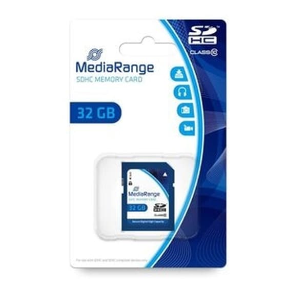 MediaRange SDHC 32GB Class 10 High Speed image 0