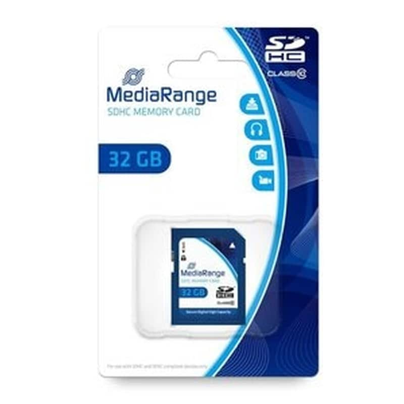 MediaRange SDHC 32GB Class 10 High Speed φωτογραφία