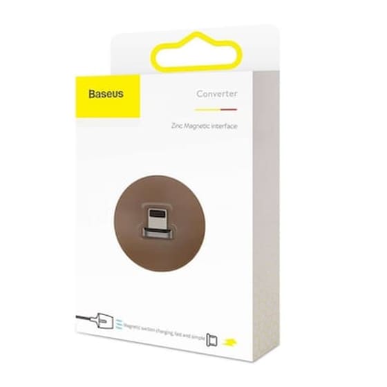 Αντάπτορας Baseus Zinc Magnetic Lightning - Silver image 2