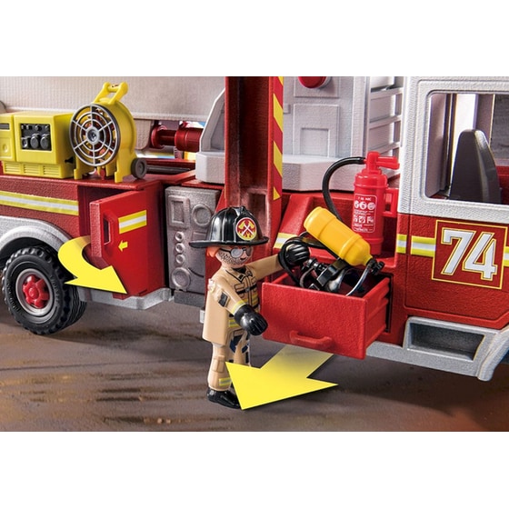 PLAYMOBIL® City Action US Tower Ladder: Πυροσβεστικό όχημα (70935) image 3