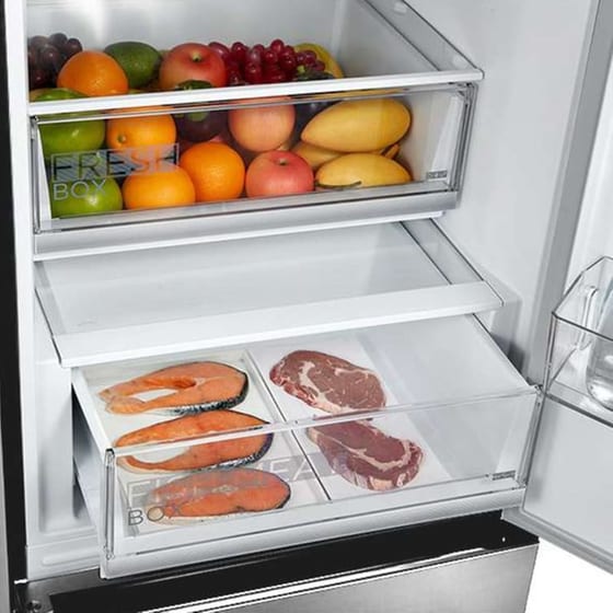 MIDEA MDRB521MGA46O Total No Frost 368 Lt Inox Ψυγειοκαταψύκτης image 4