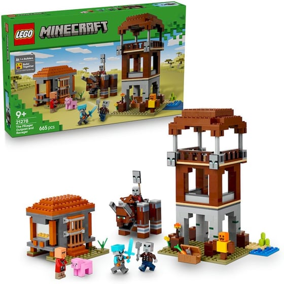 LEGO® Minecraft® Το Οχυρό των Αρπάγων και Όλεθρος (21278) image 6