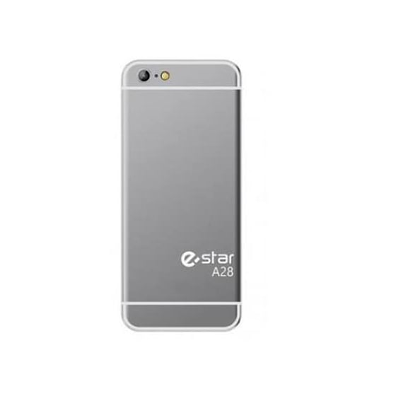 eStar A28 Dual Sim Ασημί image 1