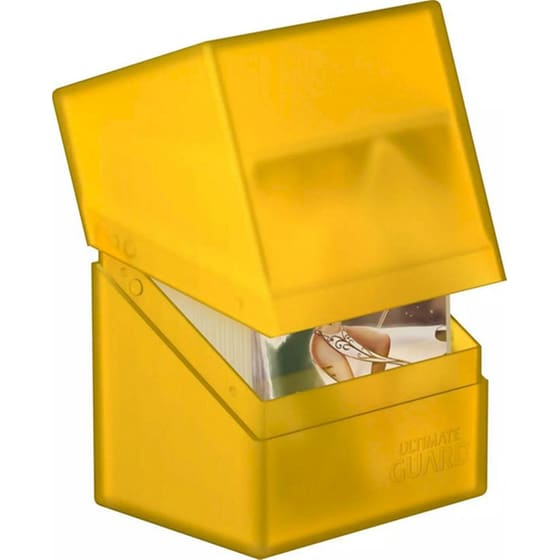 Ultimate Guard Boulder Deck Case 80+ Standard Size Amber image 1