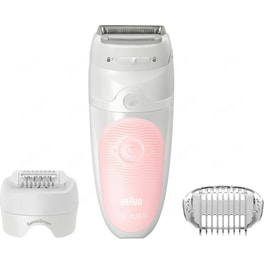Σετ Αποτρίχωσης BRAUN SILK-EPIL WET & DRY 5-620 Ροζ
