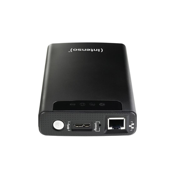 Εξωτερικός σκληρός δίσκος Intenso 250GB 2.5" USB 3.0/Ethernet/WiFi 6025500 Μαύρο image 1